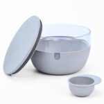 EcoLume Bowl | Rice Husk 2.1L Partially Transparent Airtight Container